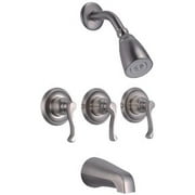 Avalon Shower 3 Euro Handle Satin Nickel