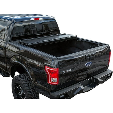 Gator FX3 Hard Folding Tonneau Truck Bed Cover 2009-2018 Dodge Ram 5.7 Ft Bed w/o (Best Tonneau Cover For Rambox)