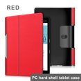 thumbnail image 2 of Tablet Case Desktop Office Guard Anti-scratch Shell Portable Protector Decorative Bag Replacement for Lenovo Yoga Smart Tab YT-X705F Red, 2 of 6