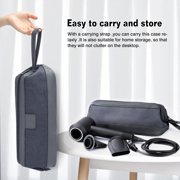 Senya Travel Case Carrying Universal Storage Bag for Dyson Supersonic Hair Dryer HD01 HD03, Cosmetic Organizer Case (Dark Grey)