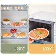 thumbnail image 5 of 100pcs Disposable Food Cover, Food Wrap Storage Cover, Elastic Food Cover Bag, Kitchen Refrigerator Leftover Rice Fruit Food Plastic Sealed Fresh Cover, Anti-odor Leak-Proof Dust-proof Freezer Cover,, 5 of 5