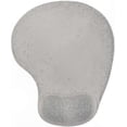 thumbnail image 2 of Ergonomic Mouse Pad with Gel Wrist Rest - Comfortable Gaming Mouse Mat Rubber Base for Laptop and Desktop Computers (Grey), 2 of 5