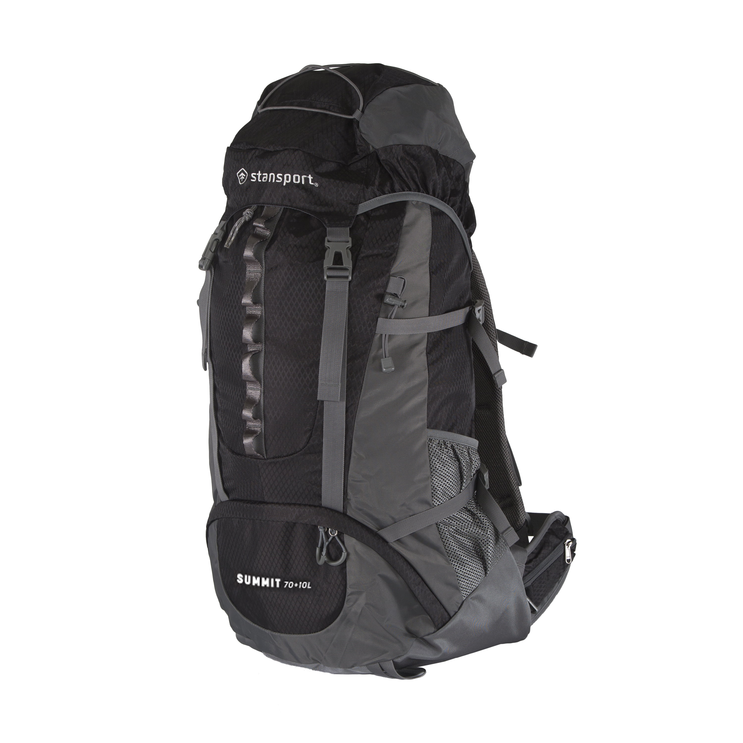 Stansport 70 ltr Backpacking Backpack, Black - 0002360e A496 4c64 8372 F3f77a315763 2.1b6fDca968e4783c0170608e8DD307D9