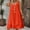 Orange, variant on Blmnix Valentine Party Dresses for Women Casual Plus Size Shift Under Dresses Orange Sleeveless Boat Neck Womens Dress,XXXXL