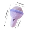 thumbnail image 3 of Tong Forme de Micro-Ondes Plusch Puppet 24 cm Pluschtier Niedlich Stofftier Geschenk Fur Jungen Mädchen Musiker, 3 of 6