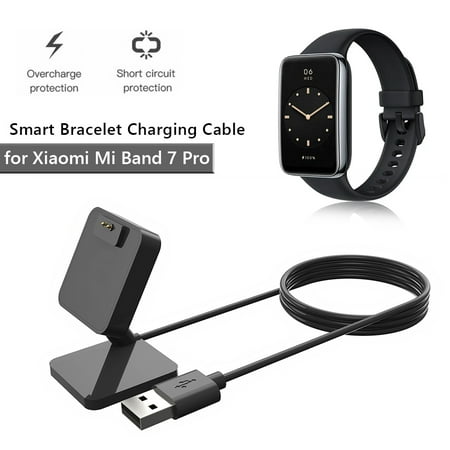 Kotyreds 5V 1A Charging Cable Replacement 100cm Charger Stand Watch Accessories Charging Adapter Cables Portable for Xiaomi Mi Band 7 Pro