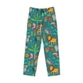thumbnail image 4 of Fotbe Jungle Animals Men's Pajama Pants,Sleepwear Pants,Pj Bottoms Drawstring And Pockets-XX-Large, 4 of 9