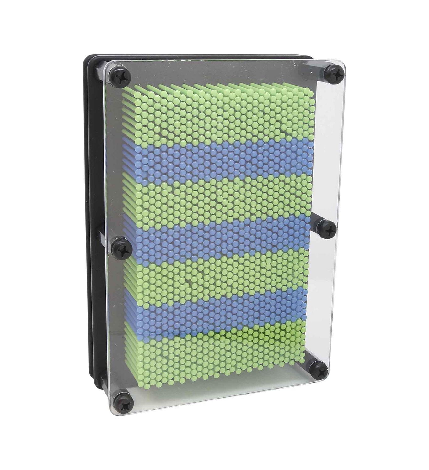 KC LARGE PINPRESSIONS - GRAND BROCHE - VERT / BLEU