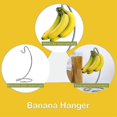 thumbnail image 3 of Banana Holder Modern Banana Hanger Tree Stand Hook For Kitchen Countertop, Satin Nickel Banana Stand, 3 of 5