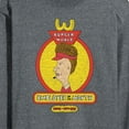 thumbnail image 3 of Beavis & Butthead - Employee Of The Month Butthead - Men's Long Sleeve T-Shirt, 3 of 5
