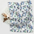 thumbnail image 6 of Yiaed Hawaii Palms Print Dog Blankets-Cat Blanket Washable for Couch Protection,Puppy Blanket, Soft Plush Reversible Throw Furniture Protector-Large, 6 of 8