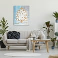 thumbnail image 2 of Stupell Industries Festive Christmas Tree Contemporary Winter Snow Forest Religious Painting Gallery Wrapped Canvas Print Wall Art, 30 x 40, 2 of 6