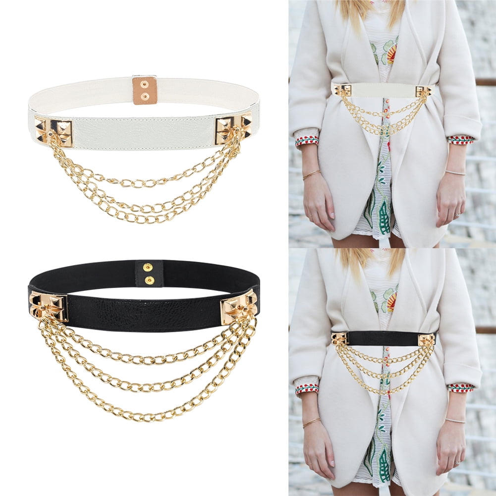 Metal belts for ladies discount