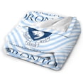 thumbnail image 2 of University of Toronto Logos Fleece Blanket, Very Soft Microfiber Flannel Blanket for Couch Warm and Cozy for All Seasons, 2 of 6