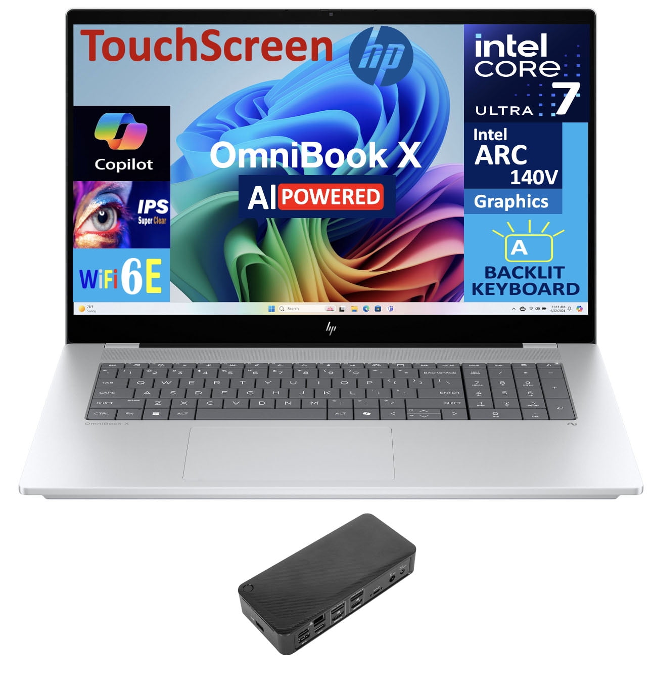 HP Elite x2 G8 - Tablet - with detachable keyboard - Intel Core i5
