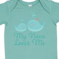 thumbnail image 4 of Inktastic My Nana Loves Me Boys or Girls Baby Bodysuit, 4 of 5