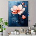 thumbnail image 4 of Qisvanset Framed Canvas Wall Art 12x16 Inch Textured Pastel Abstract Flower Chic Wall Decor, 4 of 5