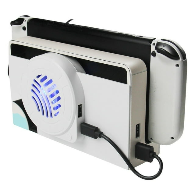 Ventilador de refrigeración para la base de la consola de juegos Switch OLED, accesorio de refrigeración para la base de TV