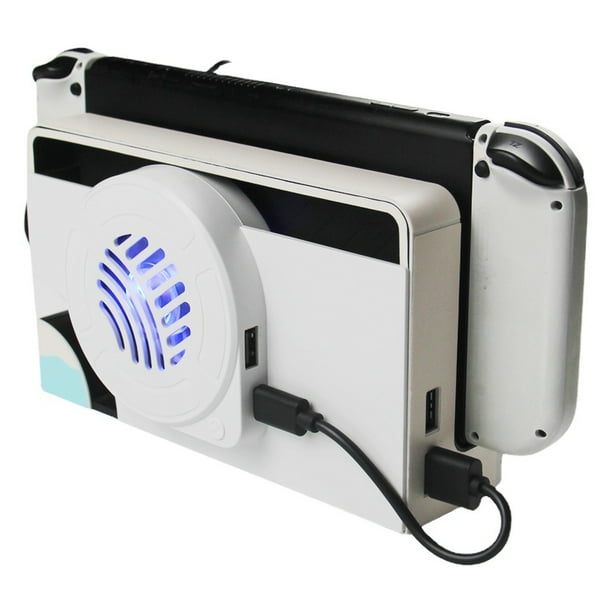 Ventilador de refrigeración para la base de la consola de juegos Switch OLED, accesorio de refrigeración para la base de TV