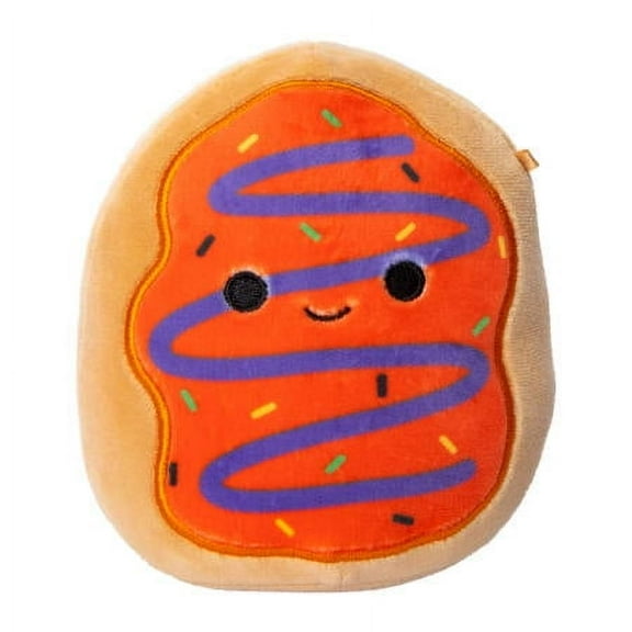 Squishmallows Official Kellytoys Plush 4.5 Inch Jay the Purple and Orange Poptart Pastry Halloween Edition Ultimate Soft Stuffed Toys