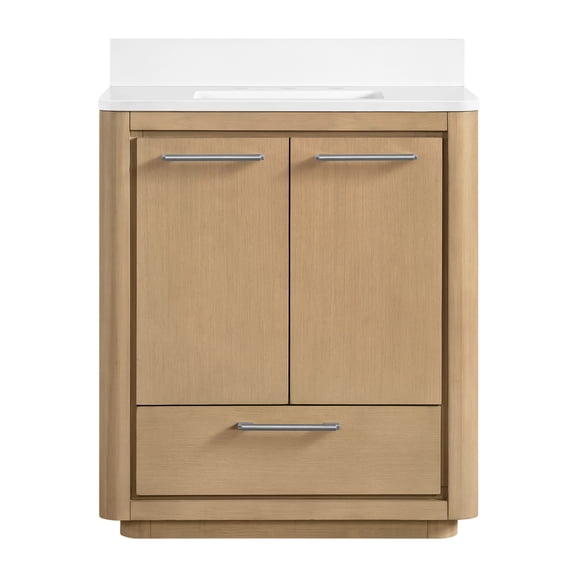 Miseno MN251V30WMO Saleya 30" Free Standing Single Basin Vanity Set - Warm Oak