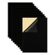 thumbnail image 2 of 10 hojas adhesivas de tela de terciopelo duradera con reverso adhesivo para manualidades Negro, 2 of 9