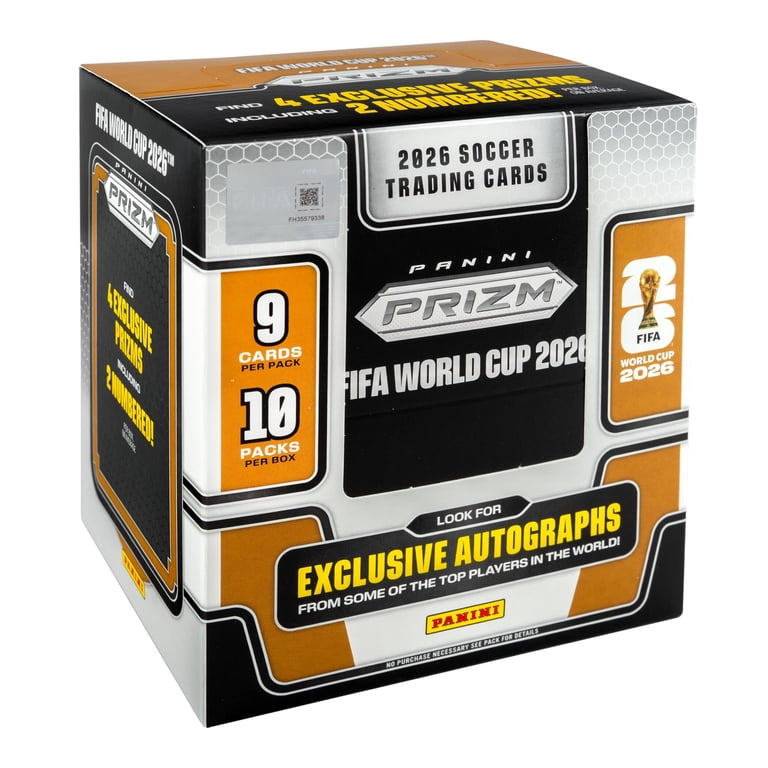 2026 Panini Prizm World Cup Soccer Hobby Trading Cards Box