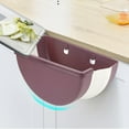 thumbnail image 4 of Tzilke Brown Foldable Kitchen Trash Can - Hangable & Compact Design, Perfect for Home Use - Color, 4 of 8