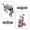 thumbnail image 4 of Sewing Machine Presser Foot Metal Silver for DIY Sewing and Quilting Perfect for Beginners 1 Piece, 4 of 6