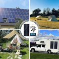 thumbnail image 3 of 300W 12V Solar Panel, Solar Panel Kit, Battery Charger Kit with 60A Solar Charge Controller for RV, Yacht, Outdoor, Garden, Lighting, 3 of 5