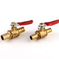 thumbnail image 4 of Válvula de bola de latón, válvula de cierre de 8 mm, adaptador de conector de grifo para tubería de púas para agua, gas, aceite (1 unidad, 8 mm), 4 of 4