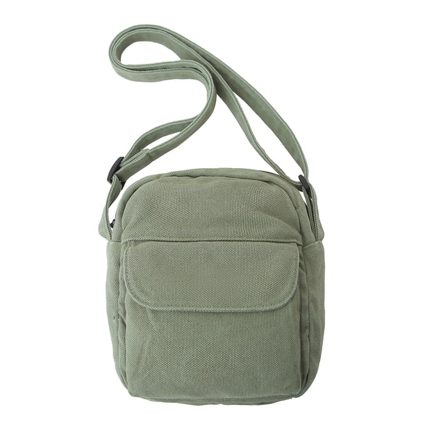 Bolso Mensajero para Mujer Con Correa Ajustable Lona Viajes Y Desplazamientos