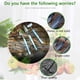 thumbnail image 4 of Fiudx Mini Juego de Herramientas de Jardinería, Práctico Kit de 3 Piezas, Mango de Madera Resistente, Tamaño Compacto, Perfecto para Plantas Pequeñas de Interior, Fácil de Transportar, Herramienta Mu, 4 of 6