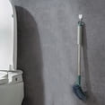 thumbnail image 1 of RKSTN toilet brush Long Handle Brush Head Toilet Brush,360° No Dead Corners,Flexible Plastic Toilet Bowl Cleaning Brush Wall Mounted Without Drilling Quick Drying, 1 of 9