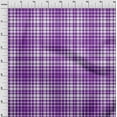 thumbnail image 4 of oneOone Polyester Spandex Purple Fabric Tartan Diy Clothing Quilting Fabric Print Fabric By Yard 56 Inch Wide, 4 of 4