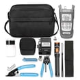thumbnail image 1 of Mistaha Fiber Optic Cold Connection Tool Set with Power Meter, Red Light Pen, and Cutting Knife - Metal and Plastic Construction - Battery-Powered (Battery Not Included) - Compact and Lightweight, 1 of 5