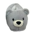thumbnail image 2 of Sharprepublic Indoor Slippers Cartoon Bear Novelty Home Shoes Warm Slippers for Dorm Household Gray, 2 of 8