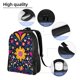 thumbnail image 5 of Balery Cinco De Mayo Floral Mochila - Mochila Estilosa y Duradera para Laptop de 15 Pulgadas con Tela Oxford Impermeable, 5 of 8