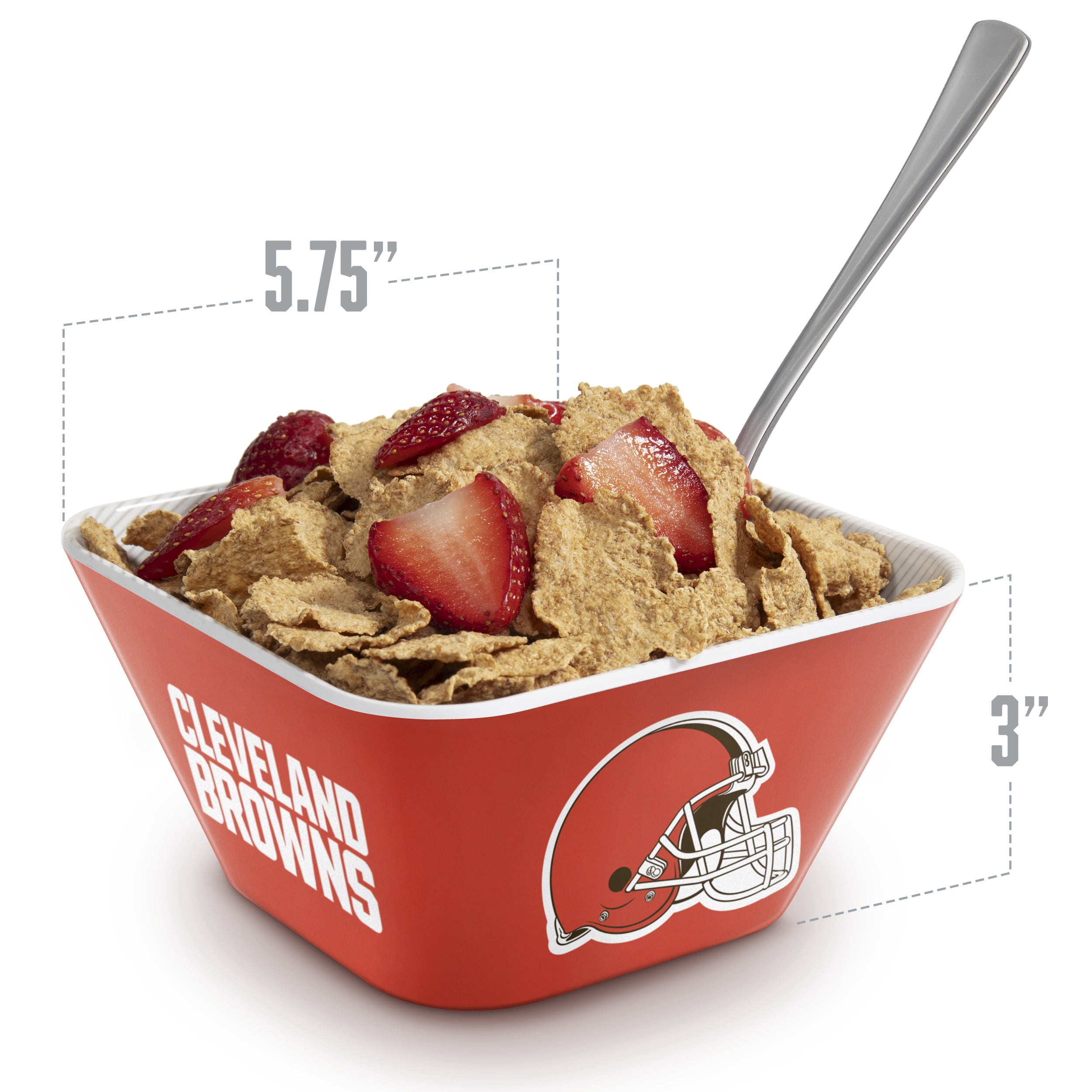 YouTheFan NFL Cleveland Browns Small Snack Bowl