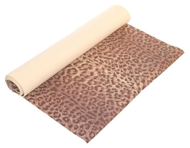 leopard print yoga mat
