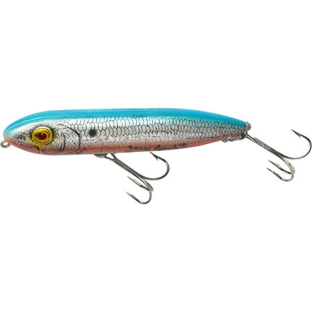 UPC: 0025436007171 | Heddon Zara Spook Topwater G Finish Blue Shad 4 1/2  3/4 oz.