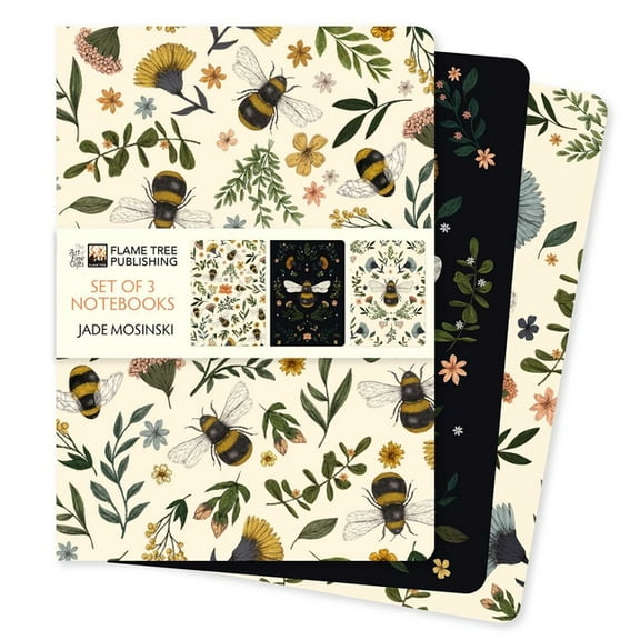 Standard Notebook Collection Jade Mosinski Set of 3 Standard Notebooks, (Hardcover)