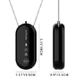 thumbnail image 4 of Vwrxbz Portable Neck Hanging Rechargeable Negative Ion Mini Cleaner for Travel, 4 of 8