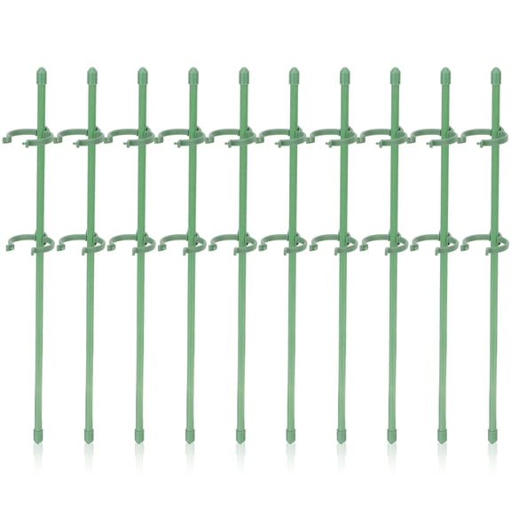 10 Pcs Garden Support Single-pole Plant Decor Flower Supports Stakes Gardening Sticks