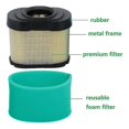thumbnail image 3 of 792105 D170 Air Filter for John Deer-E MIU11515 MIU11517 D160 D170 LA155 LA165 LA175 Z425 Stratto-N 593240 593435 Banmo, 3 of 5