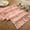 Pink, variant on Macrame Boho Table Runner 72 Inches Long Farmhouse Woven Cotton Home Decor for Dining Room Table Kitchen Island Buffet Console Bridal Shower Party Rustic Farmhouse Kitchen Decor - 12x72 Inch（White）