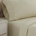 thumbnail image 3 of Martex Arcadia Heather Herringbone Sheet Set, Full, Linen, 3 of 4