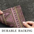 thumbnail image 6 of Brown Geometric Striped Pattern Door Rugs,Washable Non Slip Door Mats Indoor,Decorative Door Mats,Entry Mat Indoor for Entrance,Bedroom,Kitchen,Bathroom,17"x30", 6 of 6