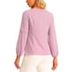 thumbnail image 3 of CAMISAS DE TRABAJO CHIC PARA MUJER INSPIRADAS, CAMISA DE CHIFFON DE MANGA LARGA CON ESCOTE EN FORMA DE LLAVE, BLUSA ELEGANTE XS ROSA, 3 of 6