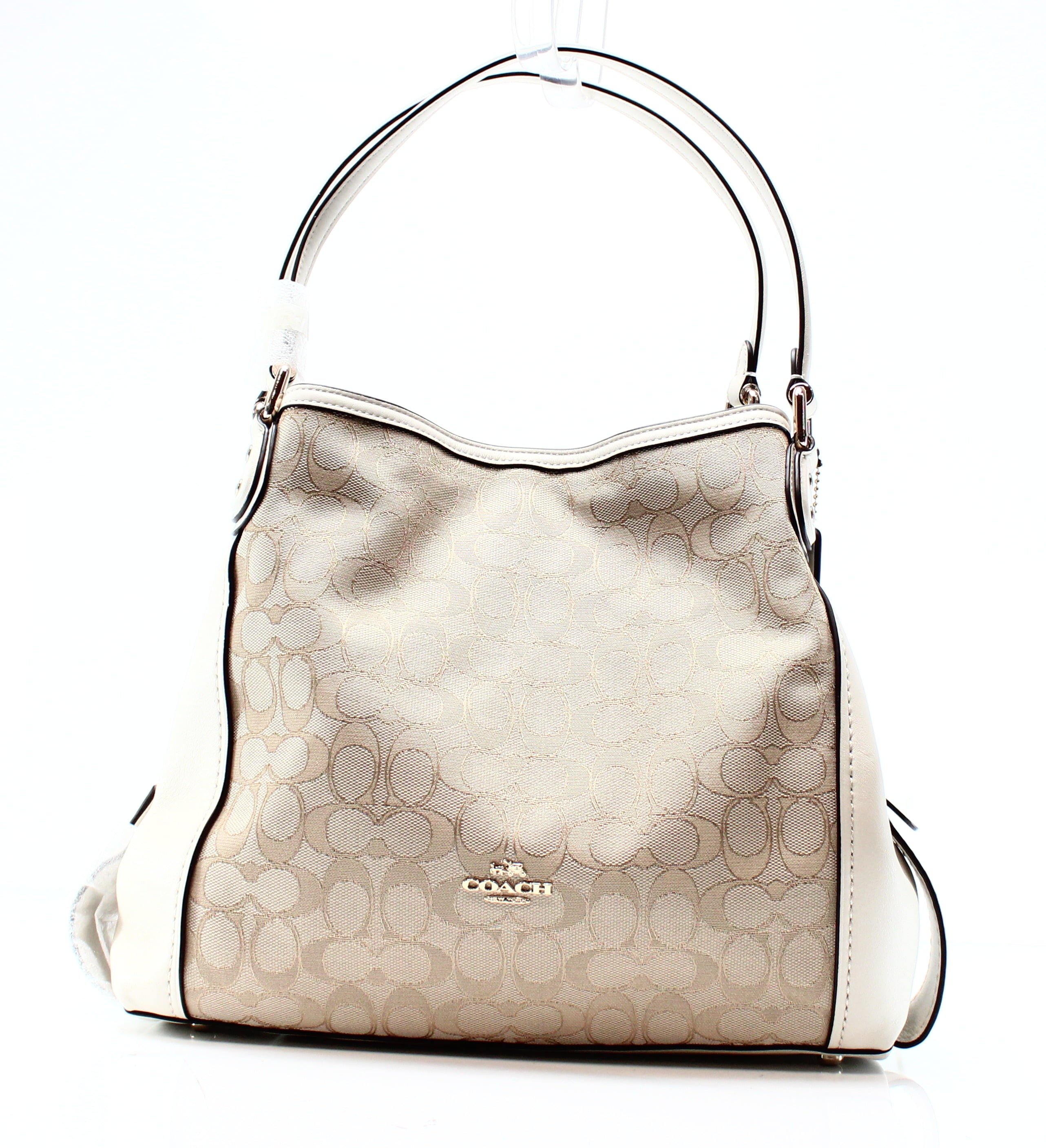 edie shoulder bag 31 in signature jacquard